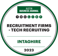 Intaghire wins Top 4 in Recruitment Firms from Austin Business Journal